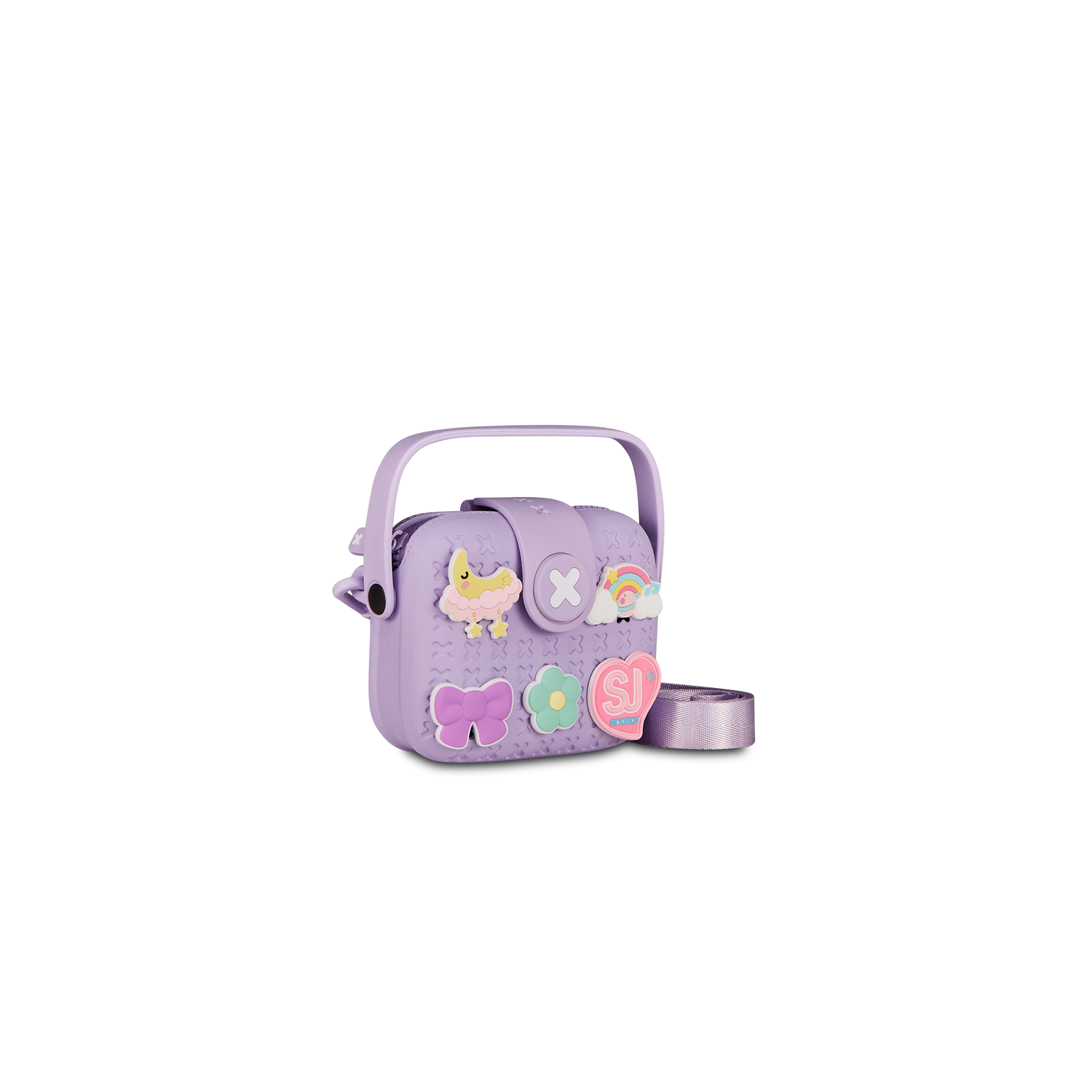 Kockasta torbica s remenom SJ Gang girly pins